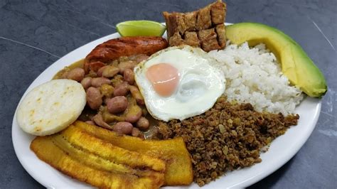 bandeja paisa casera